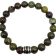Bloodstone Gemstone Bracelet: Style-521 (10mm)