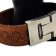 Plain Flat Leather Bracelet - Style 283