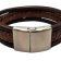 Combination Leather Bracelet - Style 196