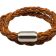 Hawaii Bolo Braided Leather Bracelet - Style 524