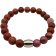 Frosted Red Jasper Gemstone Bracelet: Style-506 (8mm)