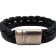 Combination Leather Bracelet - Style 176