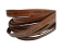 Named-Real Flat Leather-LEV  SKRATTA  ÄLSKA-10mm- brown