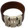 Plain Flat Leather Bracelet - Style 304