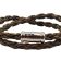 Hawaii Bolo Braided Leather Bracelet - Style 521