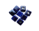 ceramic beads - 14mm (blue)