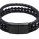 Combination Gemstone and Leather Bracelet - Style 158