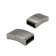 Stainless Steel Magnetic Clasp: MGST-72 12*4mm (Steel)