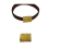 Zamak magnetic clasp: ZAML-07 10.5*3mm (Gold)