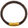 Spiral Braided Leather Bracelet - Style 342