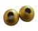 Zamak magnetic clasp: MGL 5 6mm (Powdered Gold)