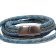 Combination Leather Bracelet - Style 243