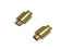 Stainless Steel Magnetic Clasp,Gold,MGST-11 4mm