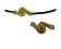 Zamak magnetic clasp: MGL 34 6mm (Gold)