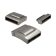 Stainless Steel Magnetic Clasp: MGST-217 20*3.5mm (Matt Steel)