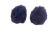 Rabbit Fur Pom Pom-Light Purple-9cms