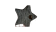 KC-Key Cord Star Shape 4cm grey hair-on