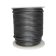 Round Leather Cord Metallic Dark Grey 2mm