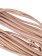 Real Round Nappa Leather Cord - Rose 5mm