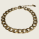 Curb Chain Bracelet - Gold - 6mm - Item 986