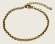 Triangle Wire Belcher Chain Bracelet - Gold - 2mm - Item 987