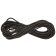 Real Round Nappa Leather Cord - Dark Brown 5mm