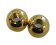 Zamak magnetic clasp: MGL 5 6mm (Gold)