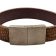 Plain Flat Leather Bracelet - Style 322