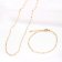 Gold Plated Stainless Steel Bracelet - Item 532