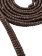 Arizona Style Oval Braided -12*5MM - Vintage Brown
