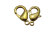 Zamak Lobster Claw Clasps-FI-7001 -Gold - 28mm
