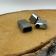 Stainless steel magnetic clasp for memory: MGST32 (memory clasp) 12*6mm (Steel Matt)
