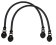 Leather-Bag Handle-Style1- Black