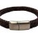 Spiral Braided Leather Bracelet - Style 337