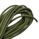 Real Round Nappa Leather Cord - Light Green 5mm