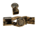 Zamak open hook Clasp: MGL-68 10mmx5mm (Steel)