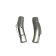 Steel Push Clasp: MGST-06 4mm (Matt Steel)