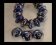 Ceramic beads - 14mm (Black AB)