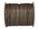 Round Leather Cord - Hazelnut - 1.5mm