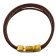 Combination Leather Bracelet - Style 213