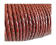 Oslo Round Braided Leather Cord SE/B/2021-Red Wine-5mm