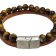 Combination Gemstone and Leather Bracelet - Style 163