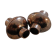 Zamak magnetic claps: MGL04 6mm (Copper)