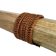 X-Cross Braided Leather Cord-15mm- DARK NATURAl