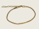 Soft Round Snake Chain Bracelet – Gold - 1.5mm - Item 901