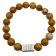 Wood Grain Gemstone Bracelet: Style-513 (8mm)