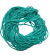 Silk Cords - Sea green - 2mm
