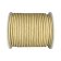 Round Leather Cord - beige - 3mm