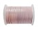 Cowhide Leather Jewelry Cord -3mm-PINK