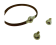 Zamak magnetic claps: MGL-4 5*2mm (Steel)